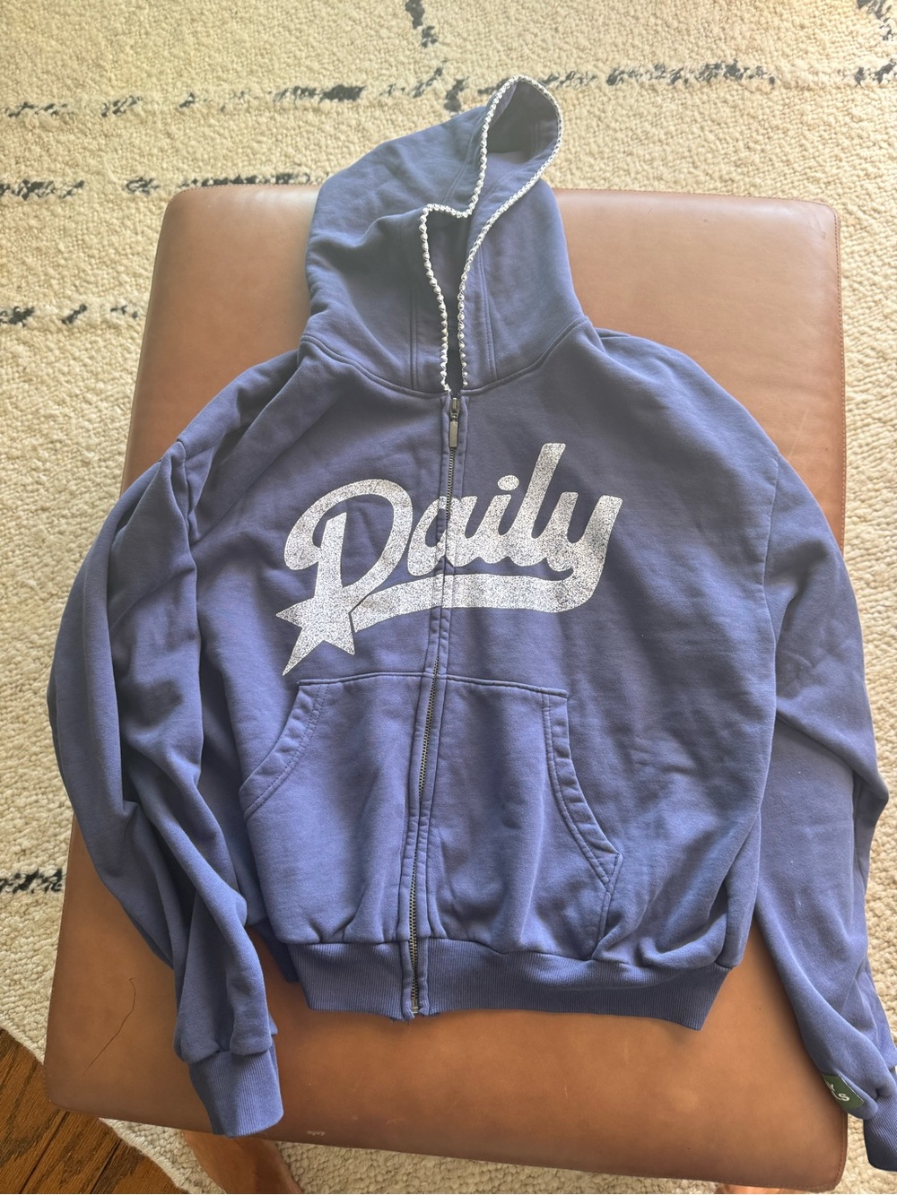 Daily Drills Navy Zip Hoodie